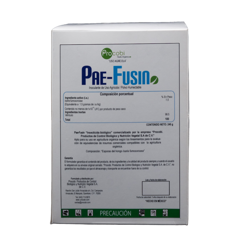 procobi, insecticida, biológico, agrícola, polvo