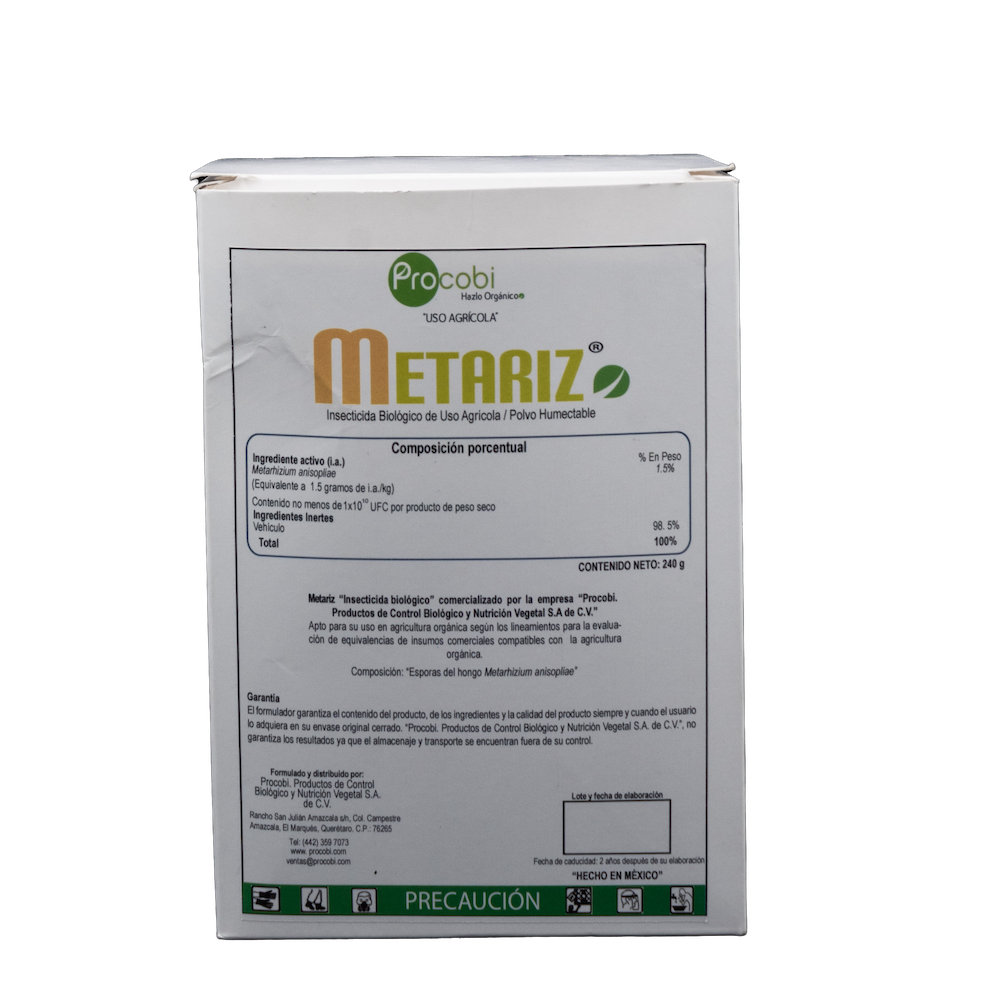 procobi, insecticida, biológico, agrícola, polvo